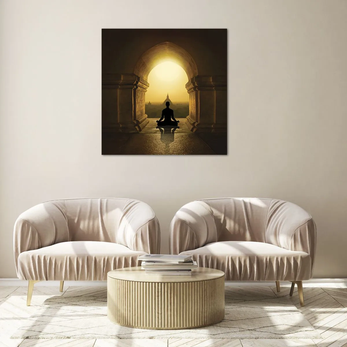 Impression sur verre - Image sur verre - Pleine harmonie - 30x30 cm