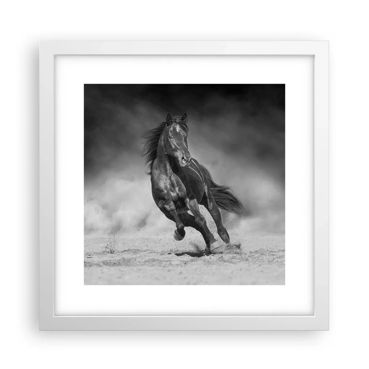 Affiche dans un cadre blanc - Poster - Digne de l'émir lui-même - 30x30 cm