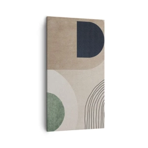 Impression sur toile - Image sur toile - La douceur de l'ovale - 45x80 cm