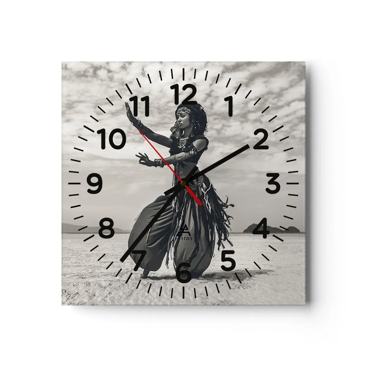 Horloge murale - Pendule murale - Danse des îles du sud - 30x30 cm