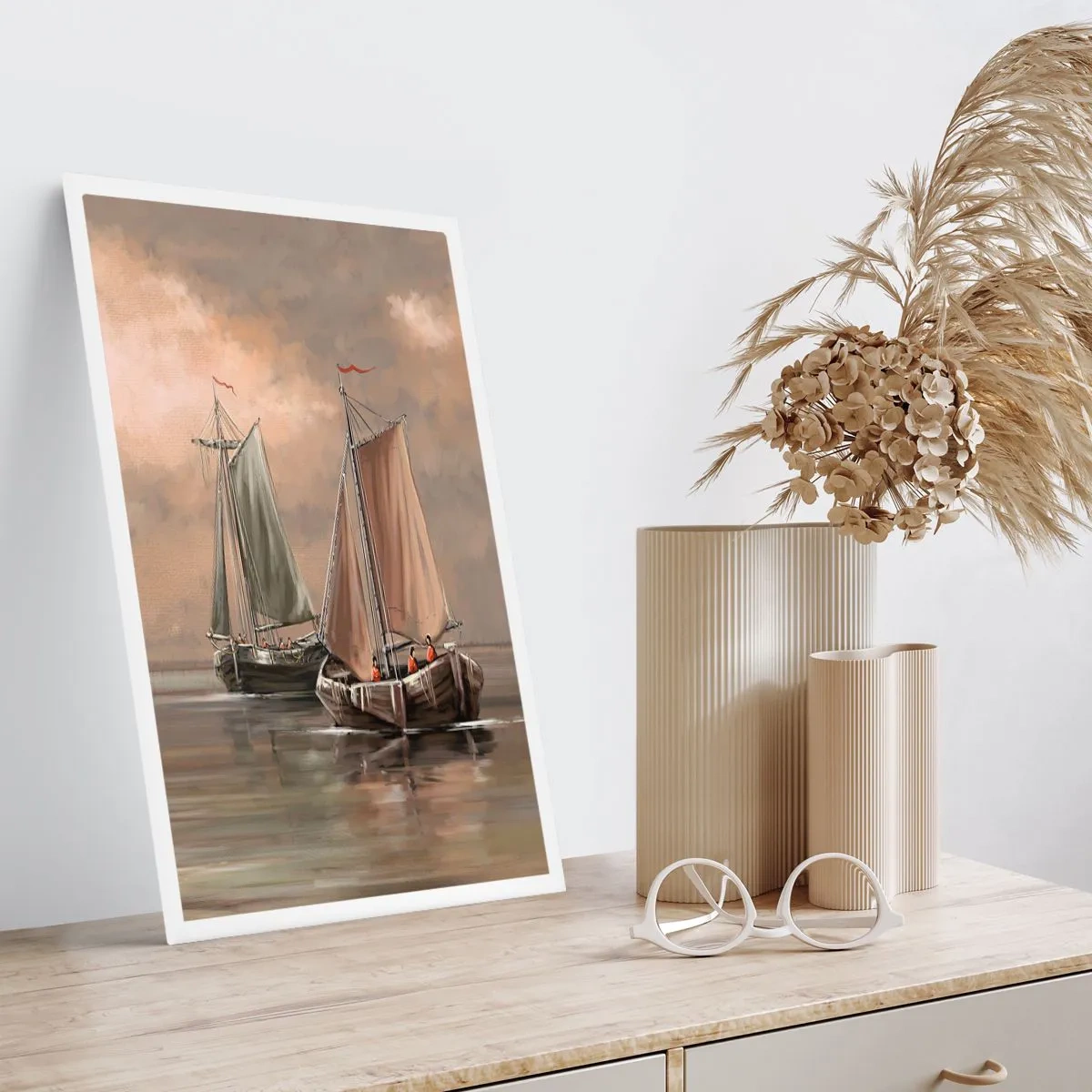 Affiche - Poster - Le retour des marins - 30x40 cm