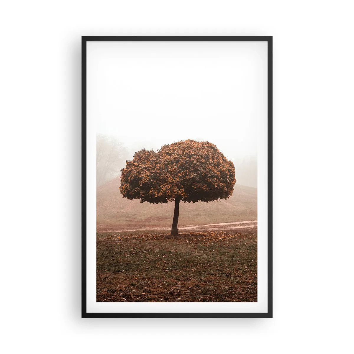 Affiche dans un cadre noir - Poster - Après un été chargé - 61x91 cm