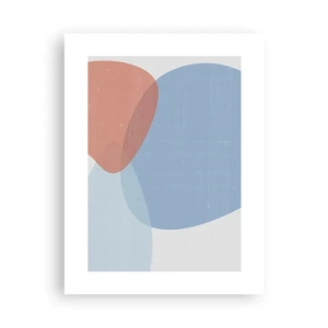 Affiche - Poster - Relations pastel - 30x40 cm
