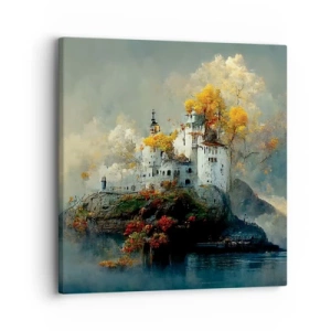 Impression sur toile - Image sur toile - Le début d'une histoire romantique - 30x30 cm