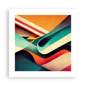 Affiche - Poster - Composition intense - 40x40 cm