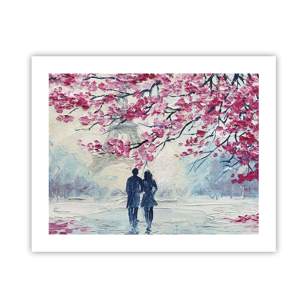 Affiche - Poster - Ballade romantique - 50x40 cm