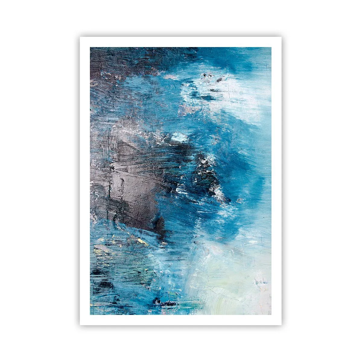 Affiche - Poster - Rhapsodie en bleu - 70x100 cm
