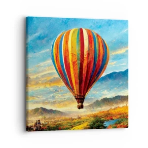 Impression sur toile - Image sur toile - Dans le silence on voit mieux - 30x30 cm