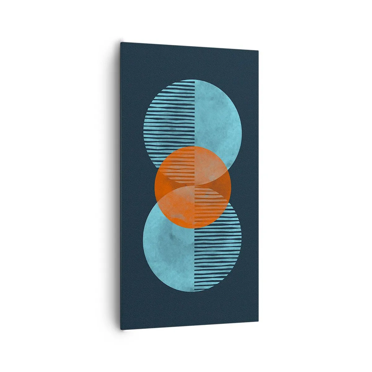 Impression sur toile - Image sur toile - Composition symétrique - 65x120 cm