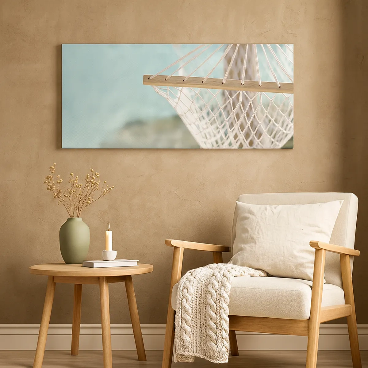 Impression sur toile - Image sur toile - Le temps de la détente - 30x30 cm