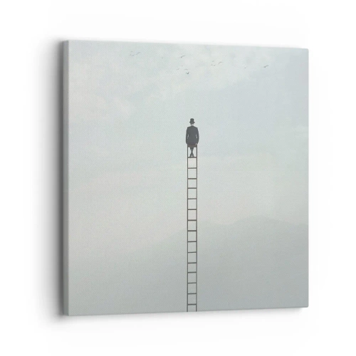 Impression sur toile - Image sur toile - Se soulever au-dessus - 30x30 cm