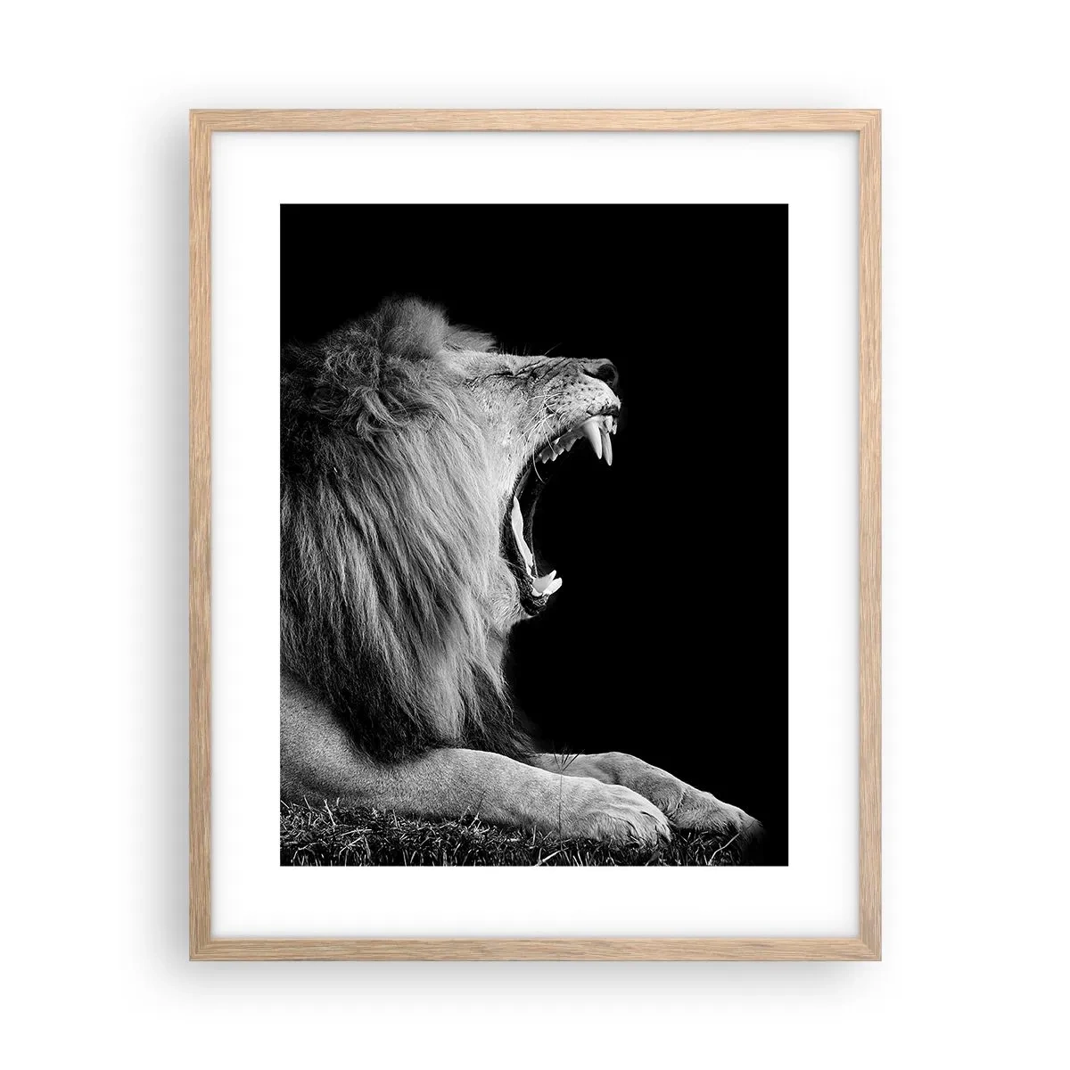 Affiche dans un chêne clair - Poster - Sans aucun doute - 40x50 cm