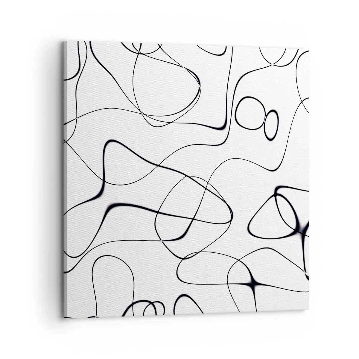 Impression sur toile - Image sur toile - Le chemin de la vie, les voies du hasard - 60x60 cm