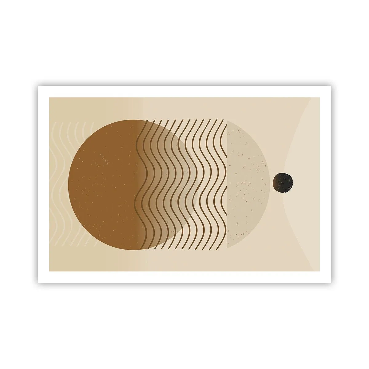 Affiche - Poster - Sur l'origine des figures géométriques - 91x61 cm