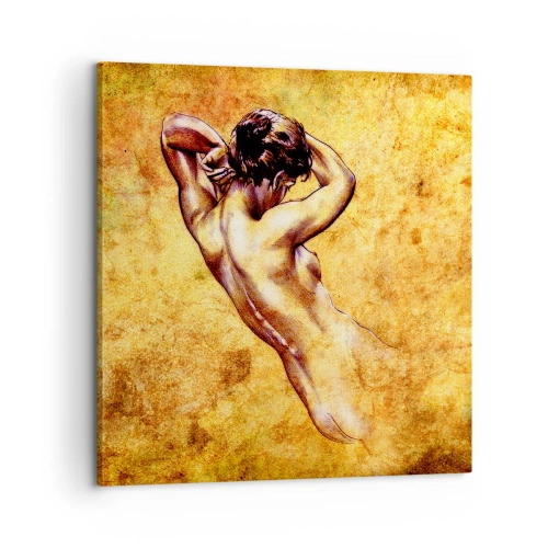 Impression sur toile - Image sur toile - Découverte, mais toujours mystèrieuse - 60x60 cm