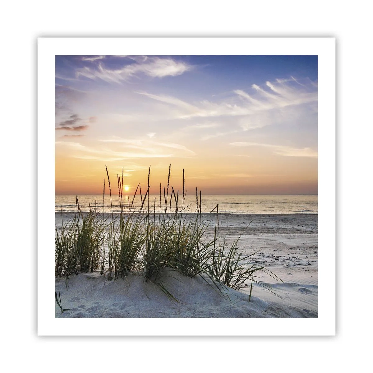 Affiche - Poster - Regarde, pense, ressent - 60x60 cm