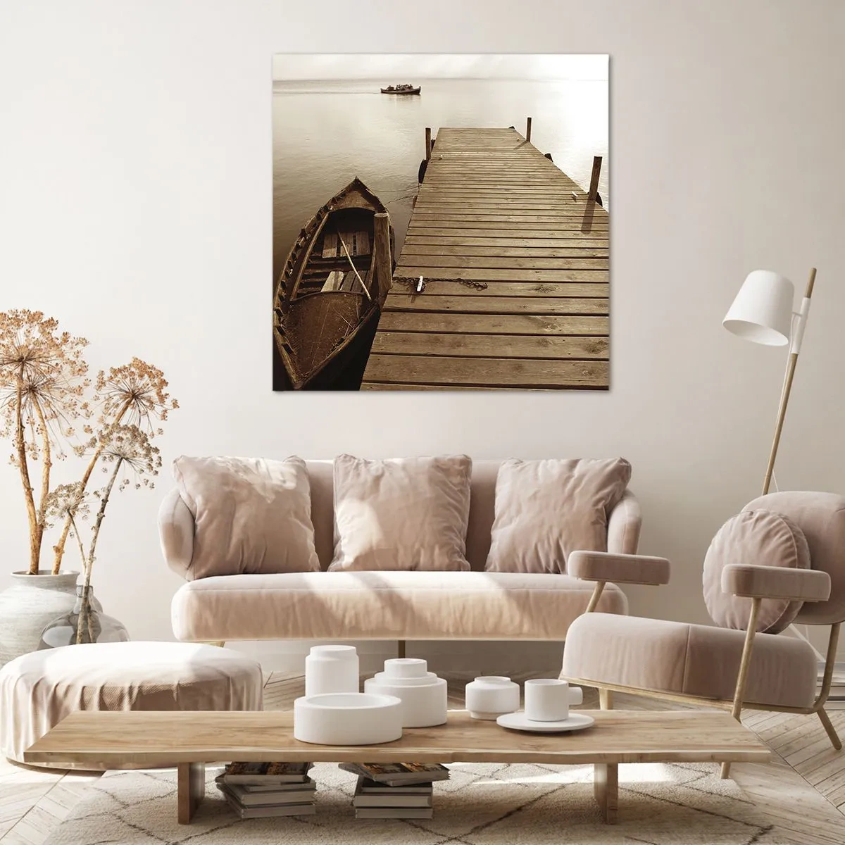 Impression sur toile - Image sur toile - Le grand silence - 60x60 cm