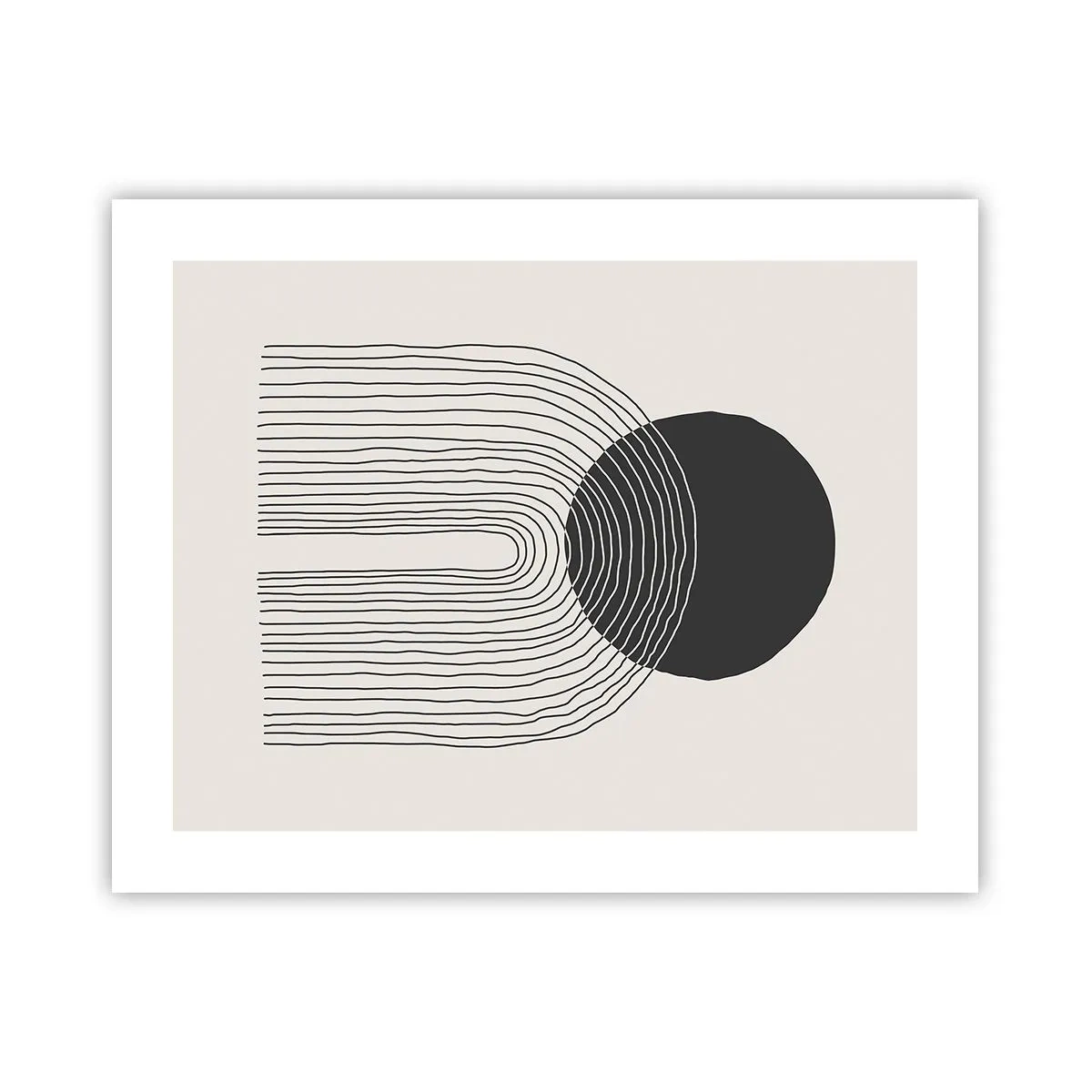 Affiche - Poster - Tremblement et confiance - 50x40 cm