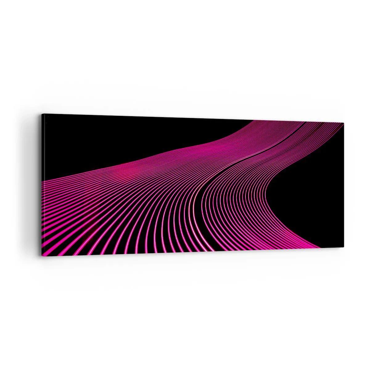 Impression sur toile - Image sur toile - Avenue de lumière - 100x40 cm