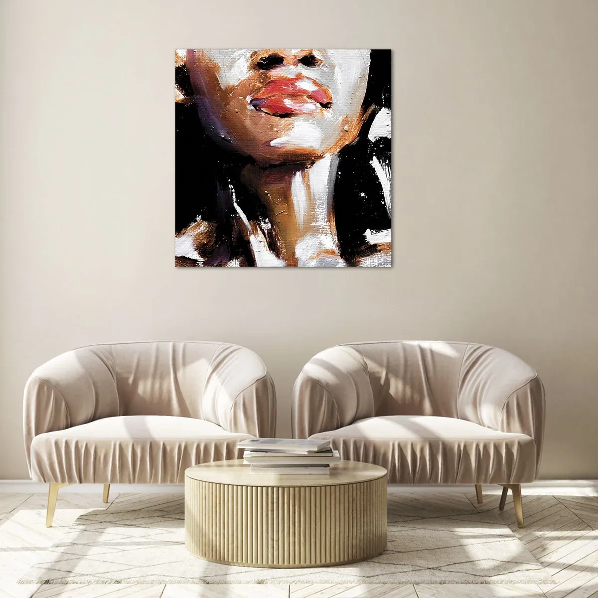 Impression sur verre - Image sur verre - Fierté sans préjugés - 70x70 cm