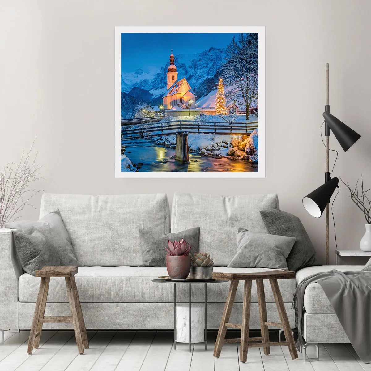 Affiche - Poster - L'âme du monde - 50x50 cm