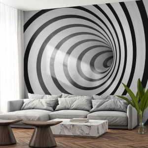 Papier Peint Photo Premium Canvas - Tu ne peux pas y résister aussi ? - Abstraction, 3D, Vortex - 500x350 cm