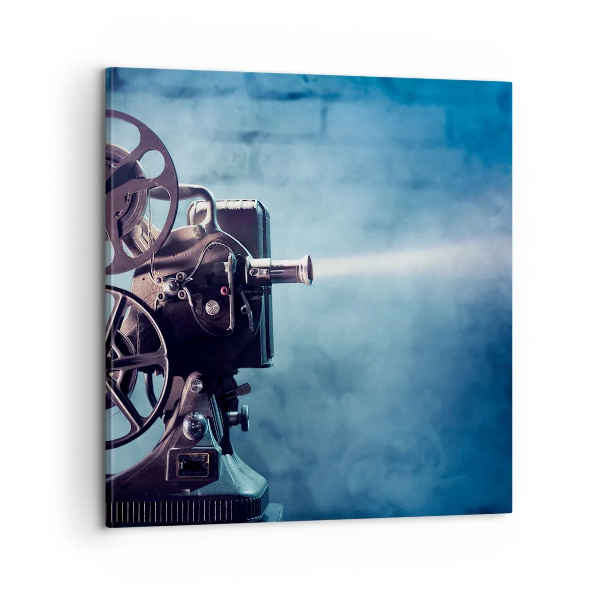 Impression sur toile - Image sur toile - Dans un vieux cinéma - 60x60 cm