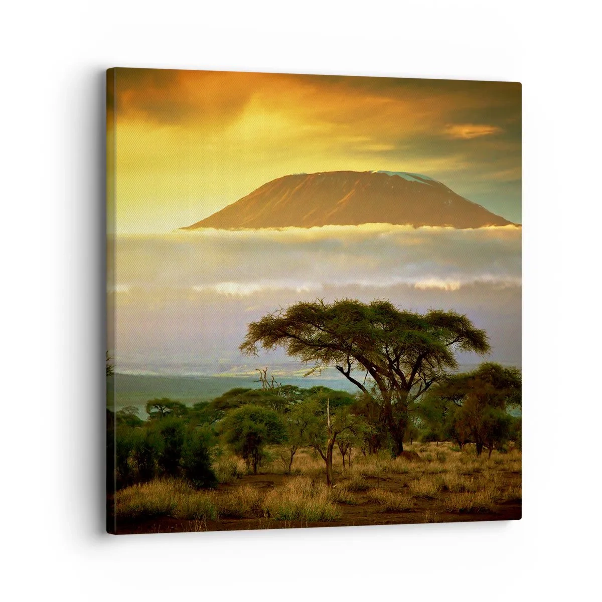 Impression sur toile - Image sur toile - Un rêve de voyageur - 30x30 cm