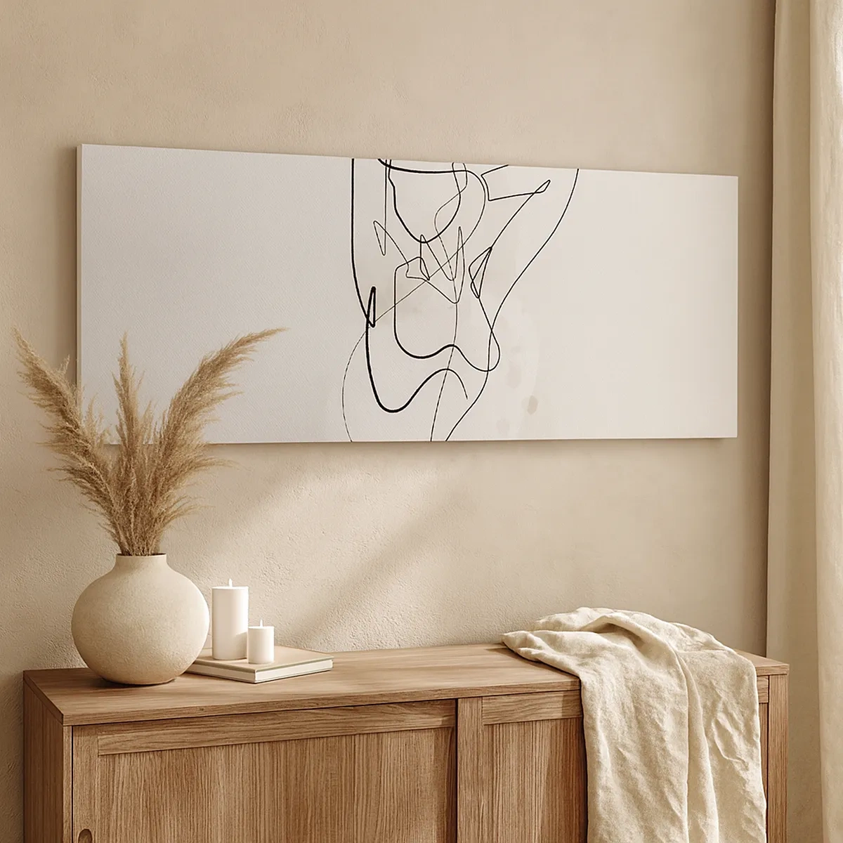 Impression sur toile - Image sur toile - L'art de la séduction - 30x30 cm