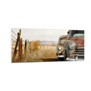 Impression sur verre - Image sur verre - Repos bien mérité - 100x40 cm