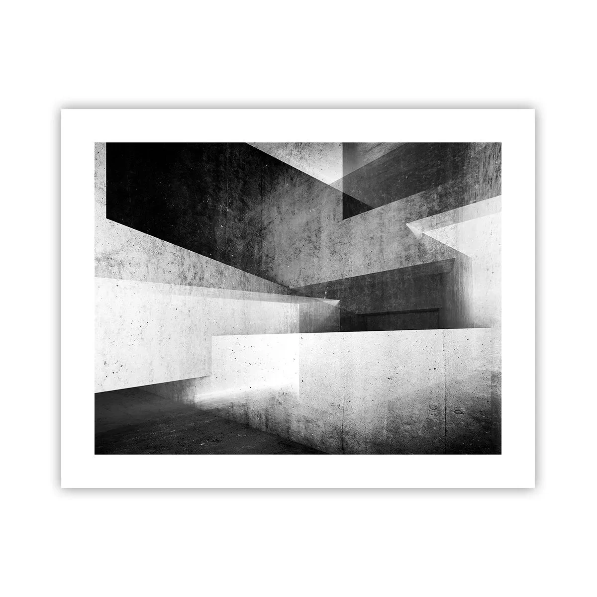 Affiche - Poster - Structure de l'espace - 50x40 cm