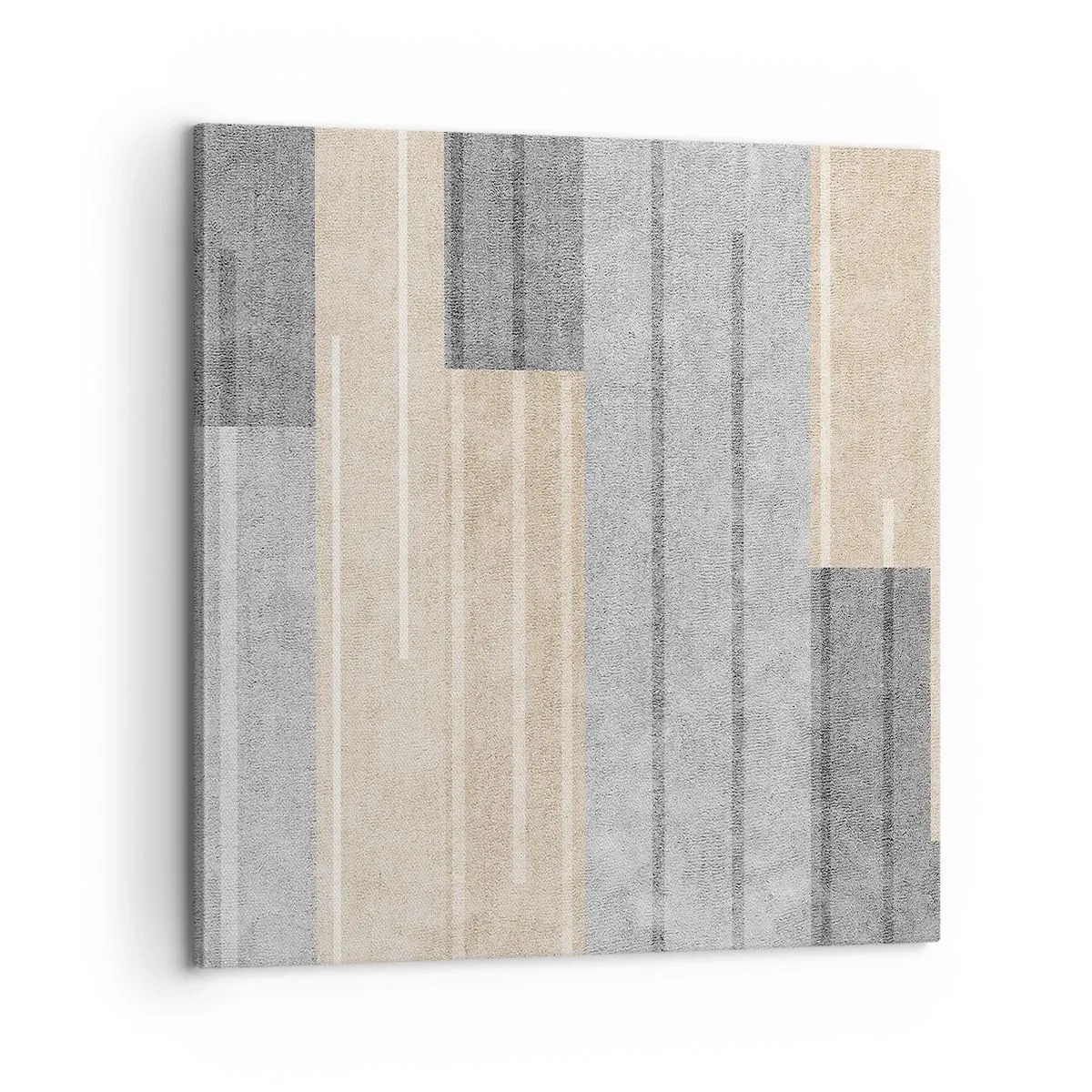 Impression sur toile - Image sur toile - Composition : se tenir droit - 60x60 cm