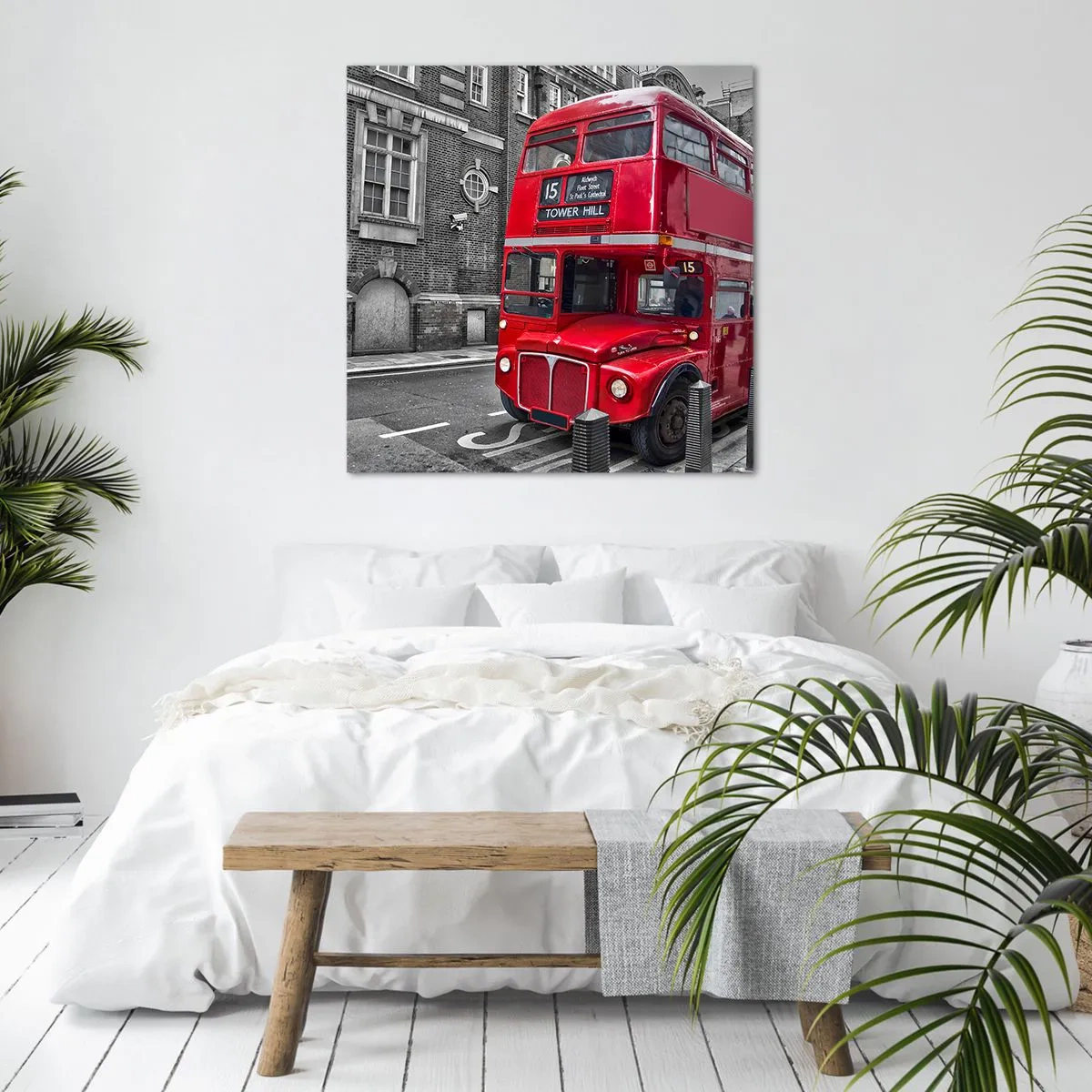 Impression sur toile - Image sur toile - Toujours la même chose - 60x60 cm