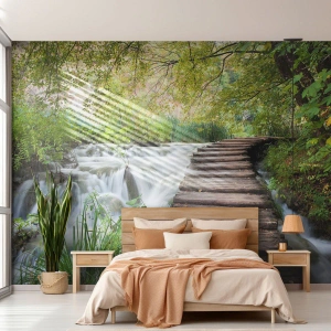 Papier Peint Photo Standard Eco - L'eau n'est pas si calme - Paysage, Croatie, Nature - 400x280 cm