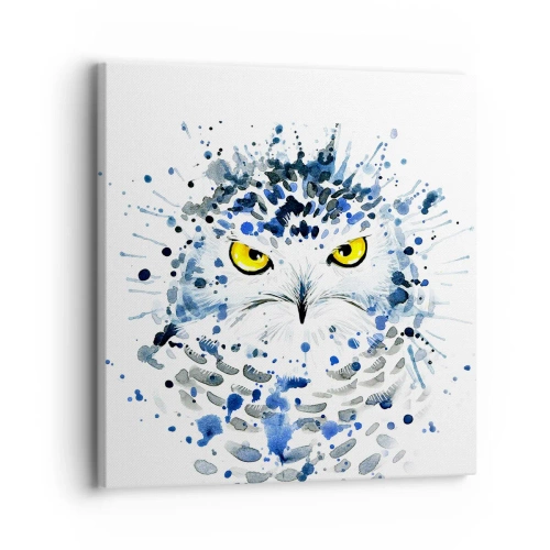 Impression sur toile - Image sur toile - Droit dans les yeux - 30x30 cm