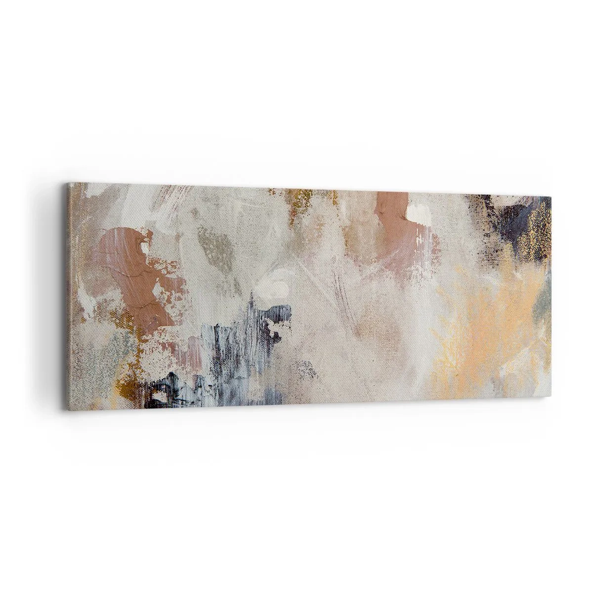 Impression sur toile - Image sur toile - Abstraction brumeuse - 100x40 cm