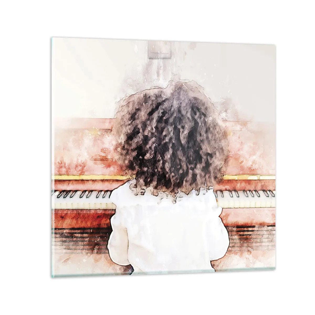 Impression sur verre - Image sur verre - Dans un nouveau monde - 60x60 cm