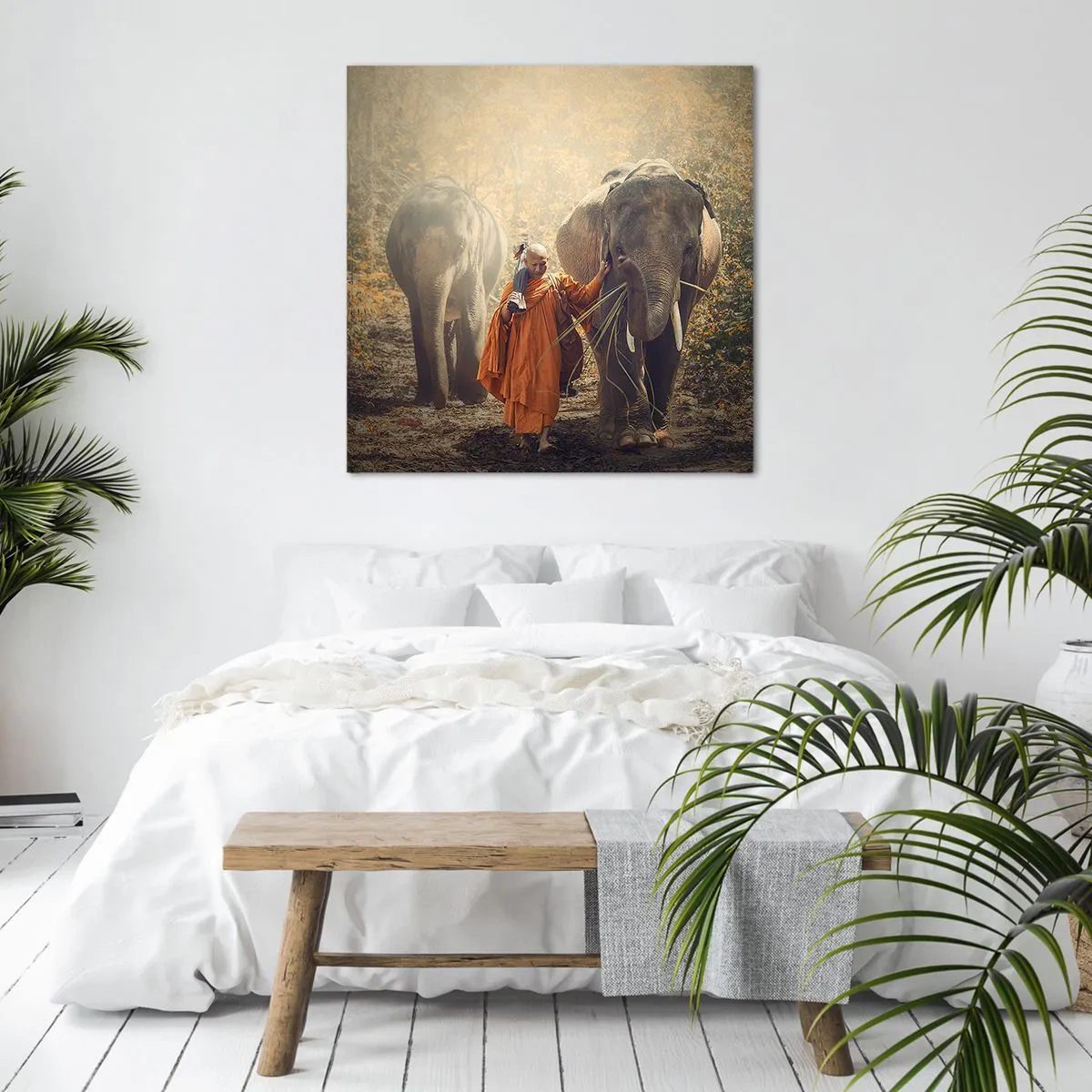 Impression sur toile - Image sur toile - Compréhension totale - 70x70 cm