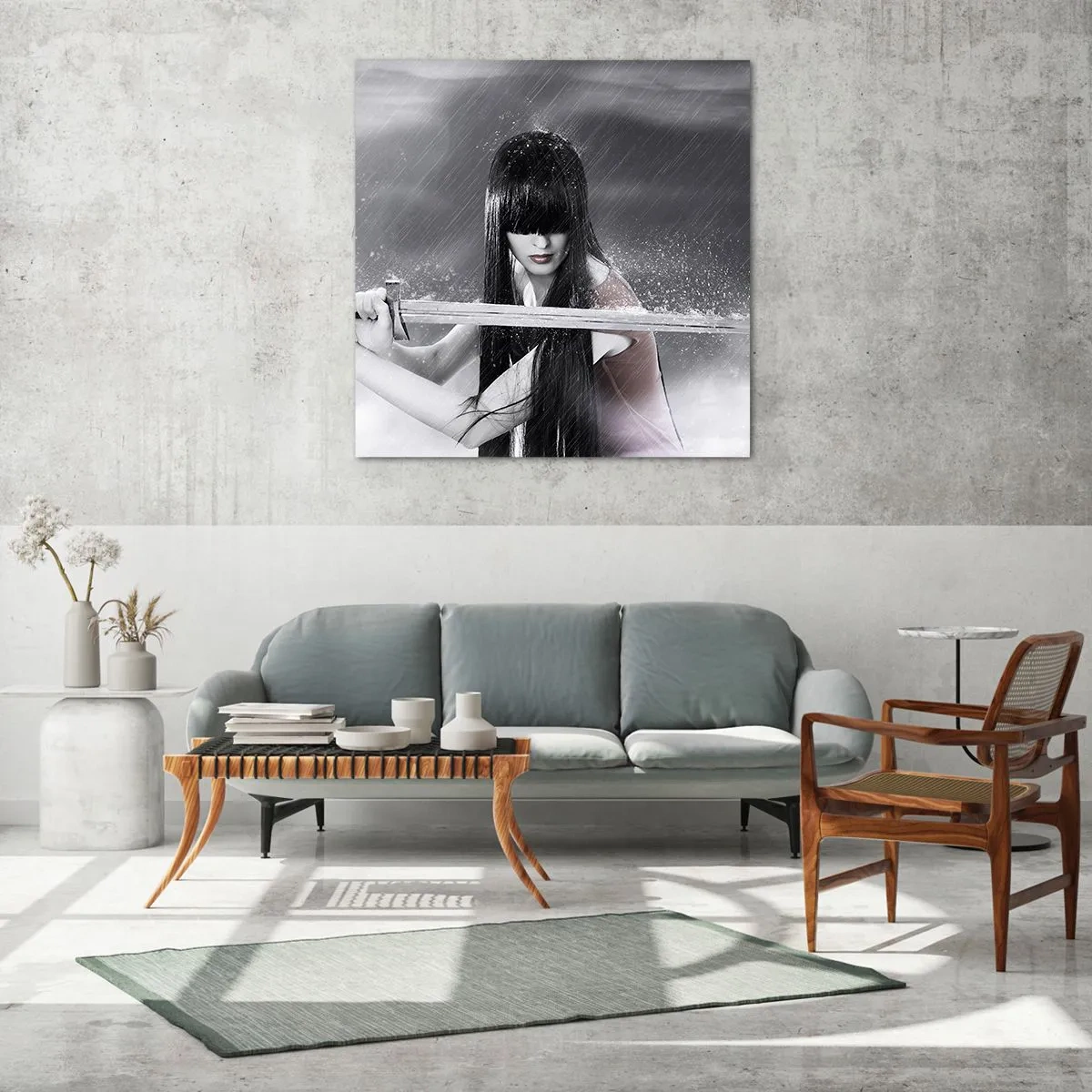 Impression sur verre - Image sur verre - Belle et dangereuse - 50x50 cm