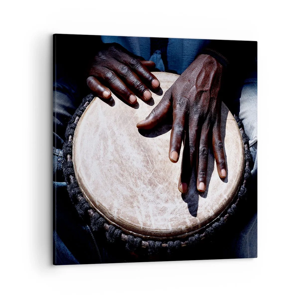 Impression sur toile - Image sur toile - Vis à son rythme - 50x50 cm