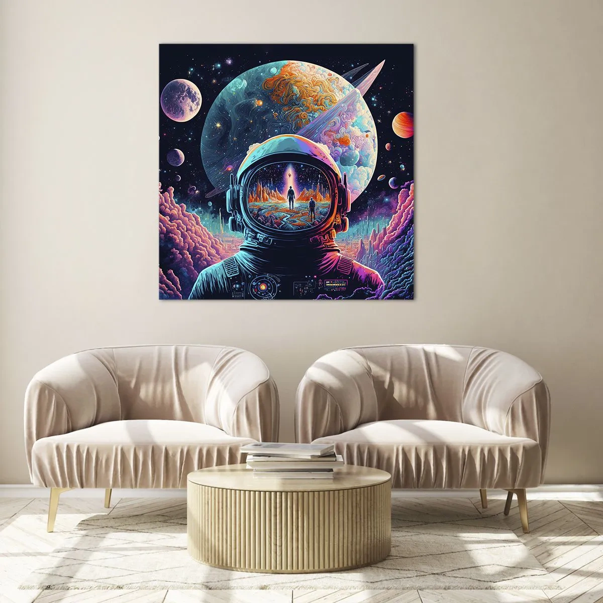 Impression sur verre - Image sur verre - Les philosophes n'en ont pas rêvé - 50x50 cm