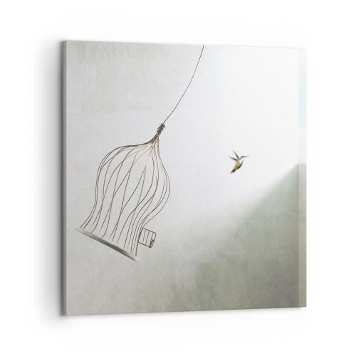 Impression sur toile - Image sur toile - Dans son élément - 50x50 cm