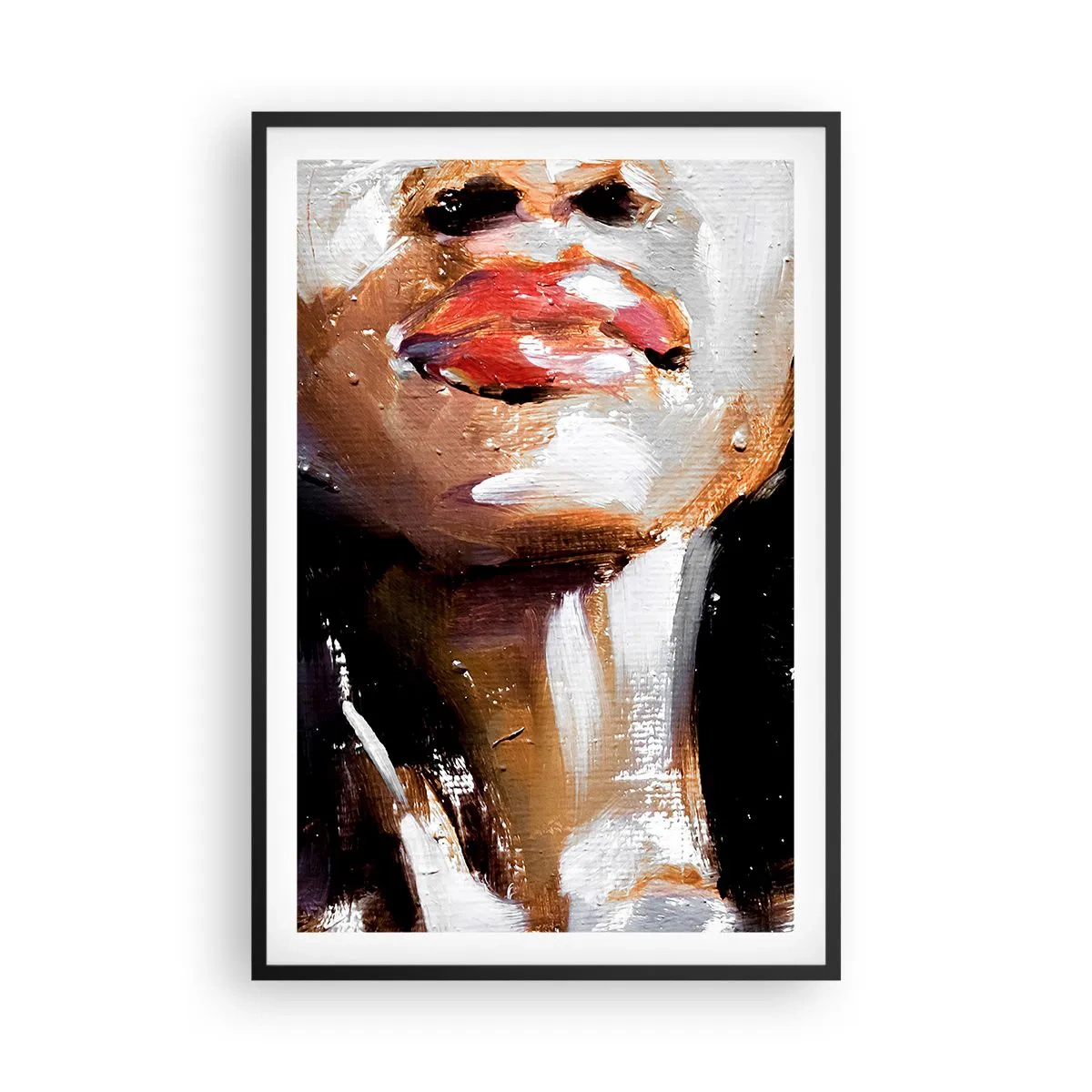 Affiche dans un cadre noir - Poster - Fierté sans préjugés - 61x91 cm