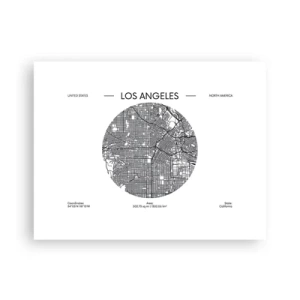Affiche - Poster - Anatomie de Los Angeles - 40x30 cm