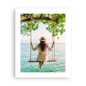 Affiche - Poster - La vie est belle - 40x50 cm