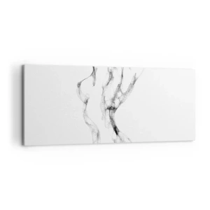 Impression sur toile - Image sur toile - Belle et forte - 100x40 cm