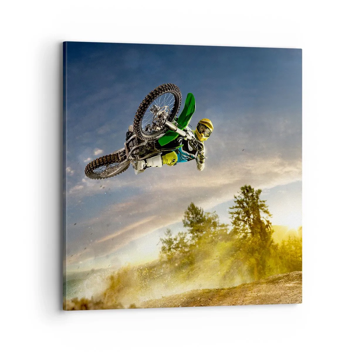 Impression sur toile - Image sur toile - Activez les émotions ! - 70x70 cm