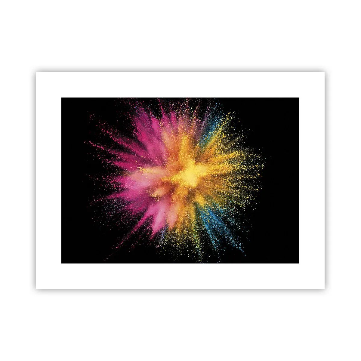Affiche - Poster - Origine des couleurs - 40x30 cm
