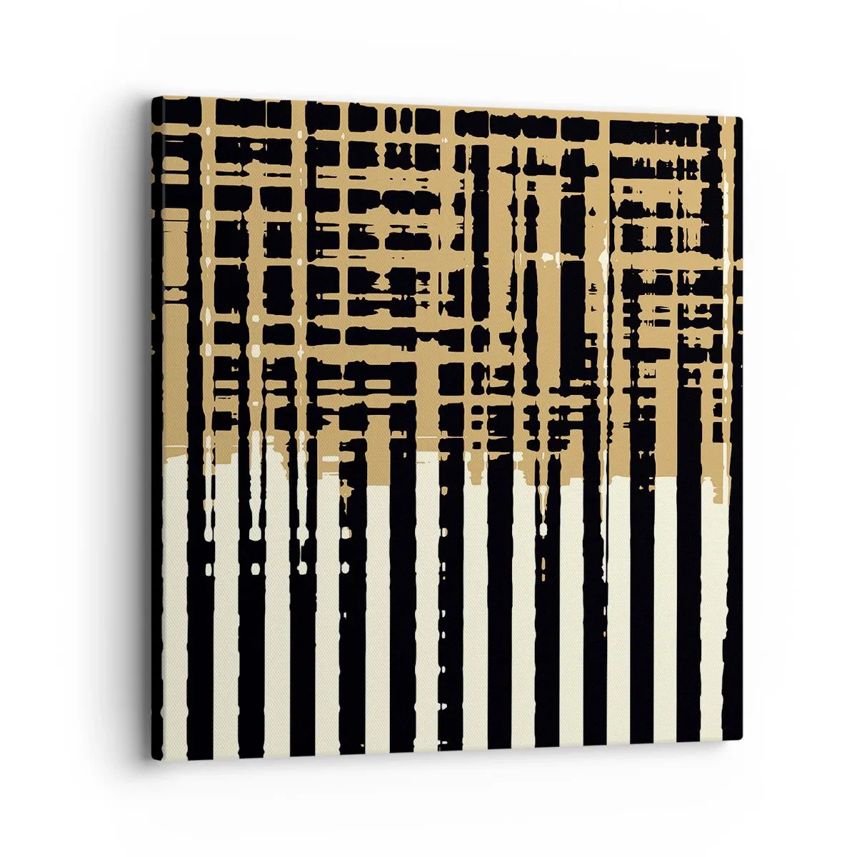 Impression sur toile - Image sur toile - Abstraction architecturale - 30x30 cm