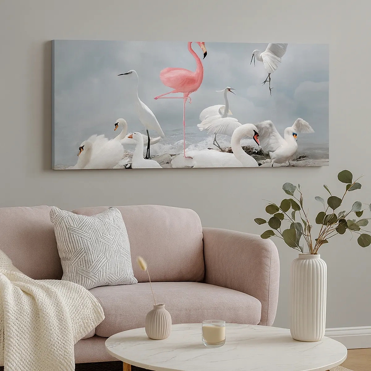 Impression sur toile - Image sur toile - Comment suis-je arrivé là? - 30x30 cm